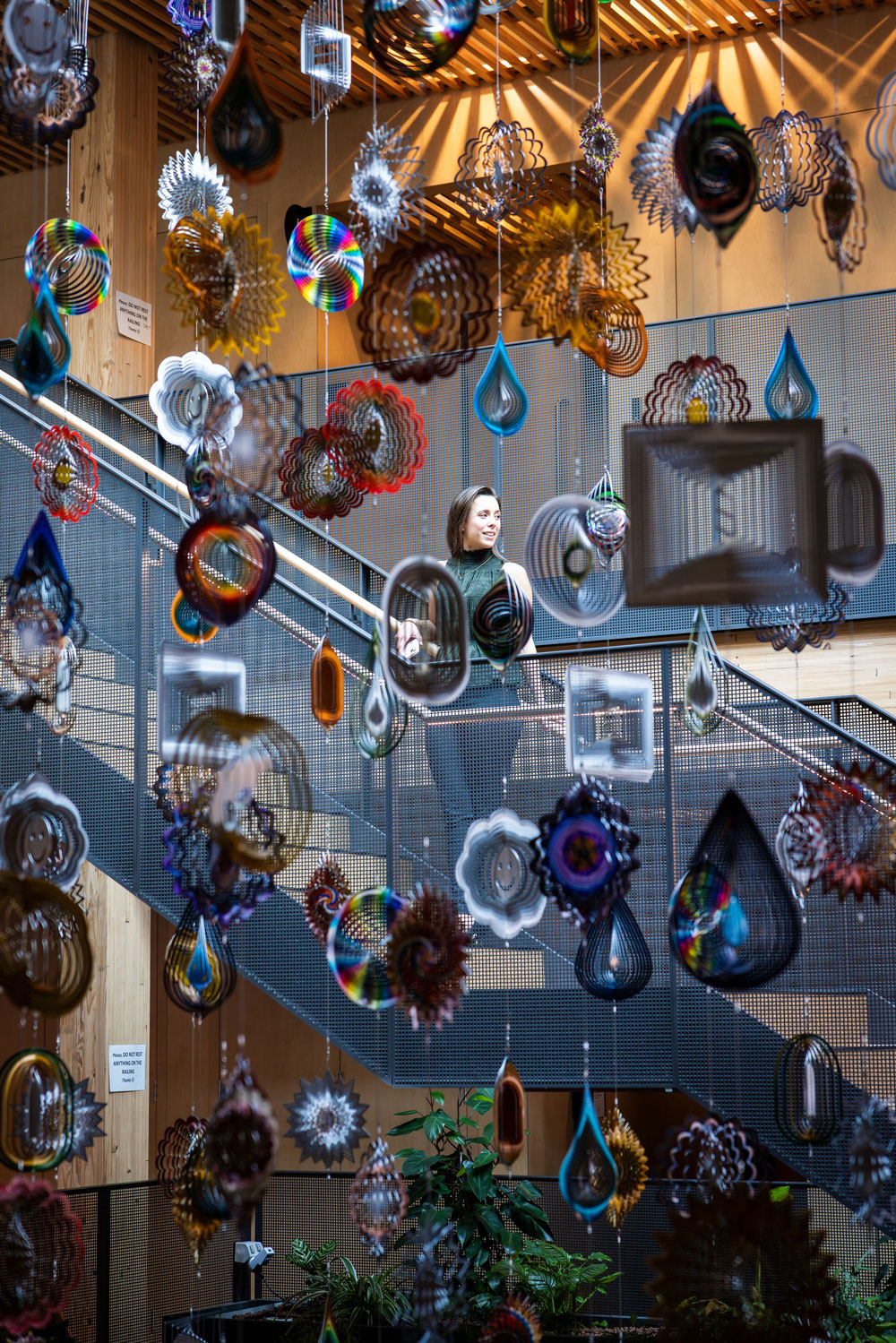 Nick Cave Spinner Forest Installation - Sydney - architecture