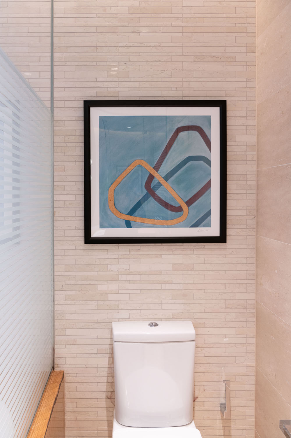 The Star Sydney - hotel bathroom - Lava Jafari artwork