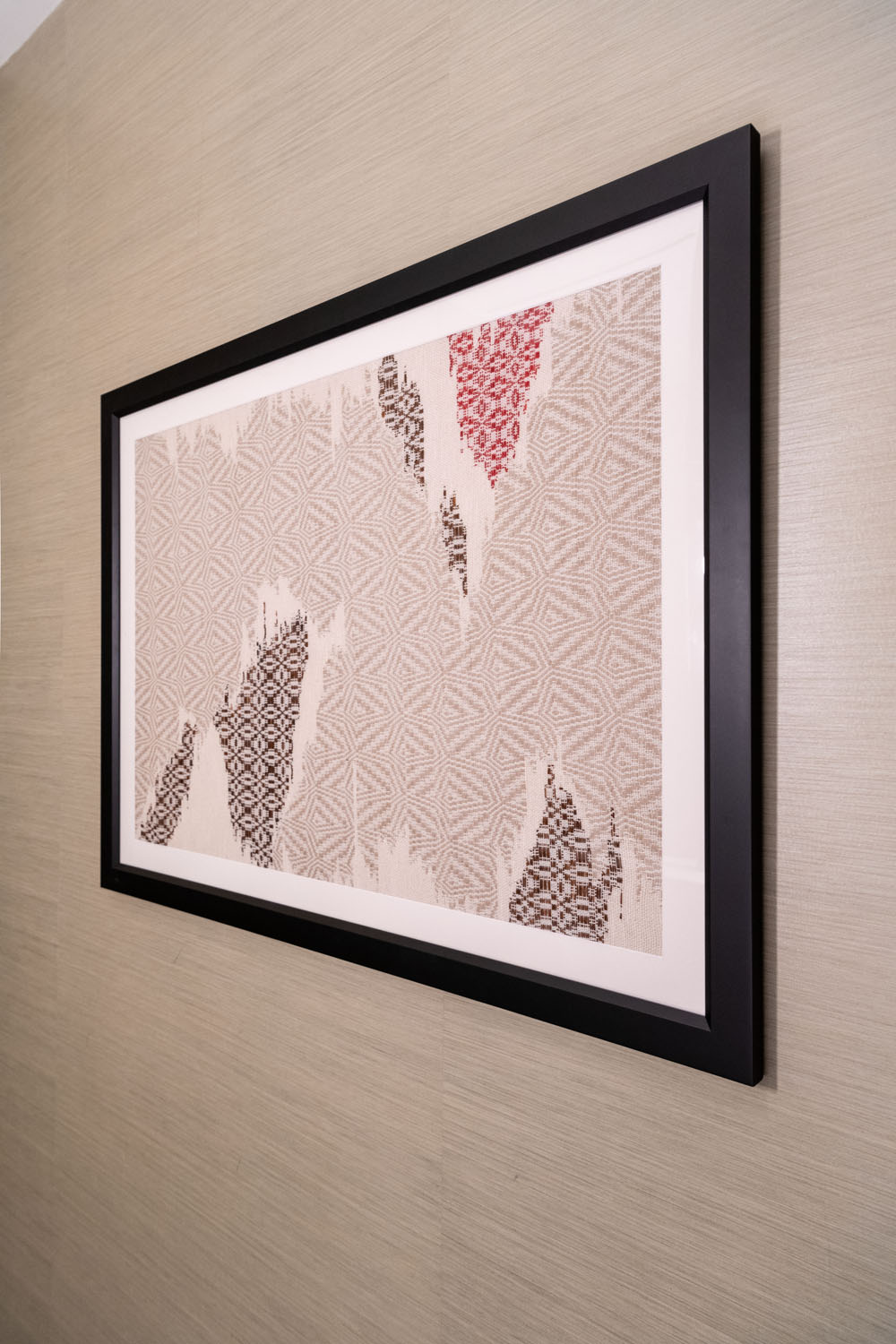 The Star Sydney - hotel bathroom - Hannah Cooper textile artwork