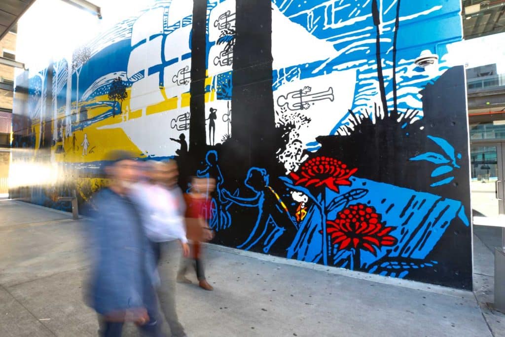 Mural 1, Arthur Phillip High School, Paramatta