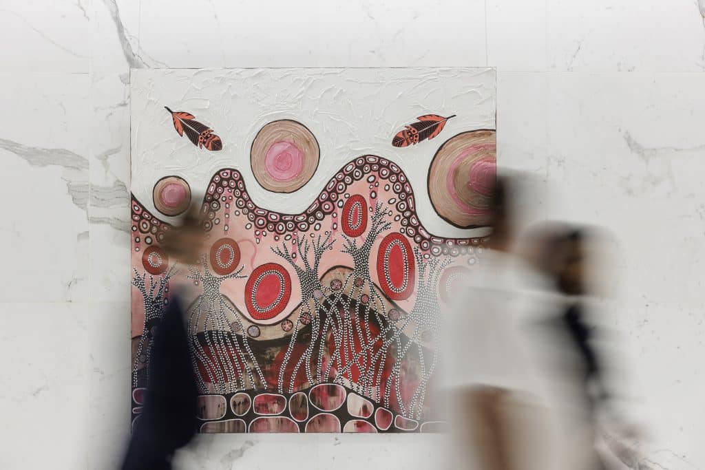 Kim Healy, Songline, installation image